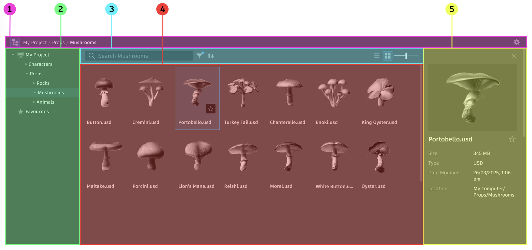 Generic Content Browser for Autodesk M&E Products